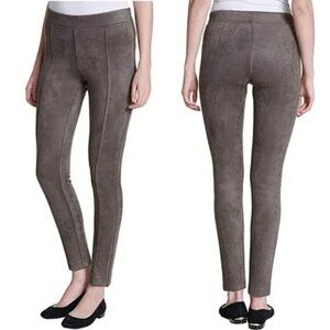 Andrew Marc Women's Super Soft Stretch Faux Suede Pull On Pants M